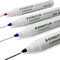 Staedtler Lumocolor Whiteboard-Marker, 351, trocken abwischbar, Korrekturstift, Rundspitze, 1 x Schwarz, 1 x Blau, 1 x Violett, 1 x Rot.