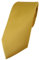 TigerTie Herren Krawatte – Klassische 7,5 cm Krawatte in gold einfarbigem Design, ideal für Geschäftstermine, festliche Anlässe und die Freizeit