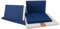 10x Faltkarten SET DIN A6/C6 mit Brief-Umschlägen in Dunkelblau/Nachtblau - inklusive Einleger - 14,8 x 10,5 cm - Premium Qualität - FarbenFroh