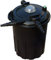Aquaforte CBF 12000 Filtro a pressione con funzione di risciacquo e UVC 18 Watt Sistema di filtraggio completo per laghetti piccoli