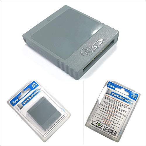 SD Memory Card Adapter for Nintendo Gamecube & Wii - COMPATIBLE WITH PICO PI XENO GC SWISS Action Replay Homebrew