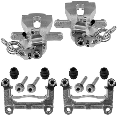2x Bremssattel 2x Bremssattelhalter Hinterachse für Ford Galaxy S-Max WA6 Kuga I Mondeo IV BA7 + Stufenheck + Turnier