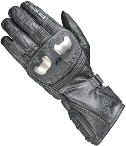 Held Akira RR Motorradhandschuh lang – Leder – Touchscreen – Schwarz