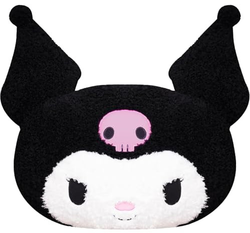 PYTRARTY Kuromi Kuscheltier,Kuromi Plüschfiguren,Kuromi Große Kuscheltiere,Kuromi Puppe Spielzeug,Cute Plushies,Plüschpuppen für Kinder(40cm*50cm)