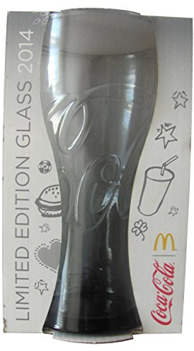 Coca C o l a & Mc Donald´s - Limited Edition Glass 2014 - Grau