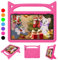 Fire HD 10 Tablet Case for Kids(13th/11th Generation,2023/2021 Release),Lightweight Shockproof Kid-Proof Cover with Stand Kids Case for Amazon Fire HD 10 Tablet&Kids Pro Tablet,Pink