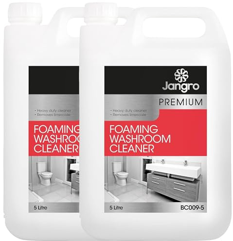 Foaming Washroom Cleaner Descaler - 2 x 5 Litre Jangro Premium