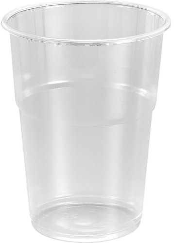 Algon | Set de 25 vasos para litrona – Resistentes, grandes y perfectos para cerveza y bebidas frías en fiestas y eventos