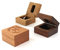 STREIFHOLZ Ringbox für Verlobungsring aus Holz, personalisiert mit Gravur, individuelle Ringschatulle für Verlobung, Heiratsantrag, Verlobungsring