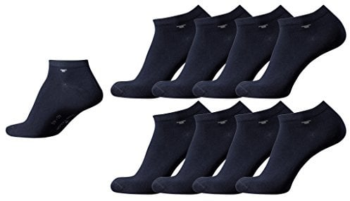 TOM TAILOR 8er Pack Sneaker Socken dunkel-blau Mehrpack Strümpfe Socks dark navy Füsslinge, Size:43-46