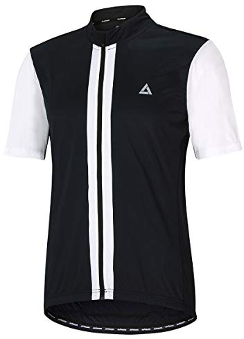 Airtracks Herren Funktions Fahrradtrikot Kurzarm Pro Line II - Radtrikot - Jersey - Fahrradshirt Kurzarm - Radshirt - Bikeshirt MTB mit Taschen - Atmungsaktiv - UV Schutz - Schnelltrocknend
