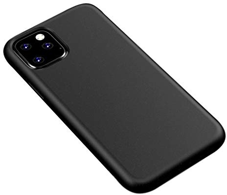 Lobwerk Schutzhülle für Apple iPhone 11 Pro 5.8 Zoll Dünn Case Tasche Outdoor Handyhülle aus TPU Stoßfest Extra Schutz Leicht Schwarz