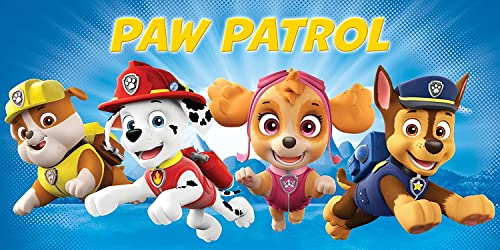 Setino 821-525 Paw Patrol Strandtuch Badetuch 70cm x 140cm