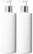 Mrs Hinch Customisable DIY Refillable Bathroom Hand Lotion Pump - 500ml White PET Plastic Bottle with Silver/White Lotion Pump (2)