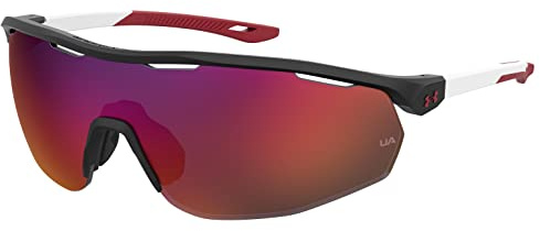 Under Armour Women's UA 0003/G/S Sunglasses, Black Mate Blanco/Infrarrojo, 99