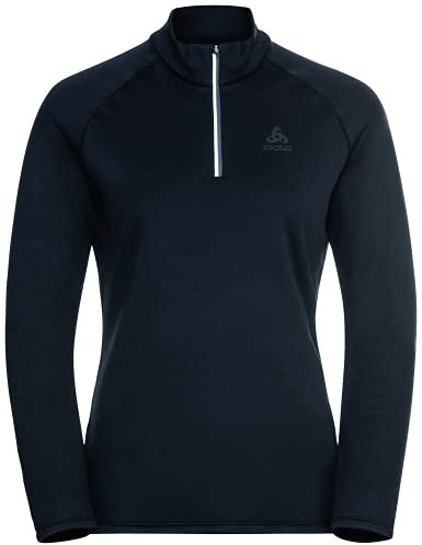 Odlo Damen Langarm Shirt mit Reißverschluss BESSO, black, XXL