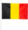 KliKIl Belgien flagge 90x150cm - Belgier Flagge Fahnen Fanartikel Wetterfeste Belgier Nationalflagge mit Messingösen leuchtenden Farben und UV-beständig für den Außenbereich Belgium