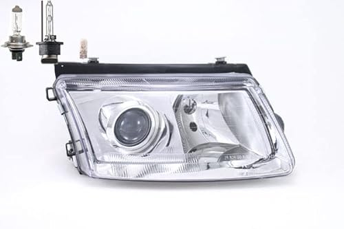 Johns, Scheinwerfer passend für VW Passat 97 3B 08/96-10/00 rechts + Leuchtmittel