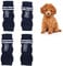 Pssopp 4 Stück Hunde-Ellbogenschutz, Hundebein-Socken, gestrickte Beinwärmer, Haustier-Ellenbogen-Schutzhülle für kleine, mittelgroße Haustiere XL