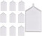 Huacan Diamond Painting Zubehör Große Kunststoff Tablett 10 Stück 5d Diy Diamant Malerei Tabletts für Rhinestone Steinen Organizer Handwerk Werkzeuge Kits