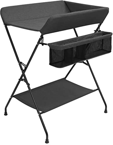INLIFE Wickeltisch Anthrazit Eisen,6.04kg,10266