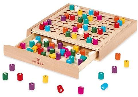 Dal Negro Sudoku Brettspiel, 54112: Sudoku, 2 oder mehr Spieler, 9+