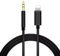 Rydkas Cable auxiliar para iPhone, 1 m Cable de audio para Lightning Jack de 3,5 mm Adaptador de auriculares para iPhone 14/13/12/11, utilizado para radio de coche, altavoces, auriculares