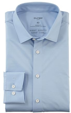 OLYMP Herren Oberhemd Langarm Luxor 24/Seven,Single Jersey,modern fit,New Kent