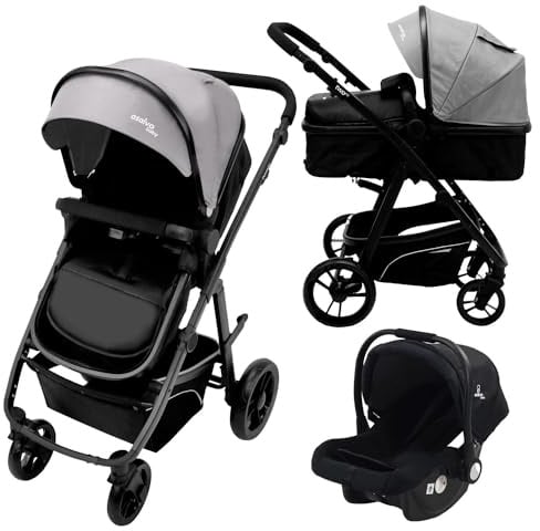 Asalvo - Trio Convertible Two+ 2 Grau