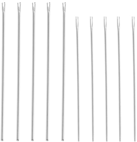 Operitacx 10 StüCk Puppenhaar Rerooting Nadeln Set FüR DIY Puppenhaar, Hochwertige Metallwerkzeuge Zum Handwerken, Ideal FüR Puppen Hairstyling Und Dekoration