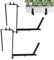 Handlauf-Pflanzgefäßhalterung, Pflanzkastenhalterung – Blumenkastenhalterungen, 2 Stück, verstellbare bohrfreie Fensterkastenhalterung, Handlauf-Pflanzgefäßhalterung, Blumenkastenhalter,