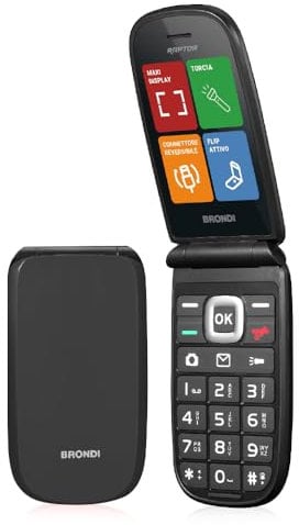 BRONDI telefono cellulare Raptor Dual sim | Nero