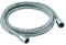 KLUDI-X1 Universal Duschschlauch 1,60 m, flexibler Brauseschlauch mit doppeltem Verdrehschutz, knickfest, Standard Anschluss, kunststoffummantelt mit Metalleffekt