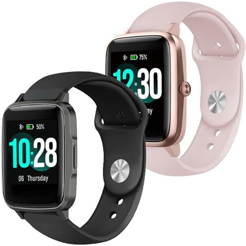 Gittos 19mm Armband für HAMA 5910 Silikon Sport Ersatzarmband für Fitpolo H205L ID205L Kompatibel mit GRV FC1,Letsfit,Lifebee,Willful,Yamay,ID205S,ID205G,ID215G,SW025,SW023,YM023,TE021,Uwatch3