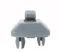 MKVAXR 2 uds. Soporte de Clip for Parasol de Coche, Gancho Interior for Parasol, for Audi, for A1 A3 A4 A5 A7 Q3 Q5 B6 B7 B8 S4 S5 Gris 8E0857562A 8U0857562 Clip de Soporte para Visera Solar