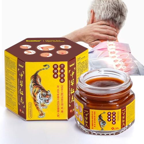 EONFAVE Red Tiger Salbe - Gelenkschmerzen Linderung für Taille, Arm, Hinterhand, Muskel, Schulter - Ideal für Männer & Frauen - Natürliche Inhaltsstoffe