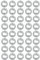 Wenrescry 40 Stück NFC Tag Sticker, Nfc sticker, NTAG215, 504 Byte Speicher - Kompatibel mit Kurzbefehle App, Smartphones