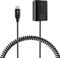 F1TP ACPW20 USB C Power Adapter DC Coupler Charger Set, External Battery Adapter for Sony NP-FW50 Battery, A6400, A6500, A6300, A6100, A6000, A5100, A7, A7II, A7RII, A7SII, A55, RX10 Cameras