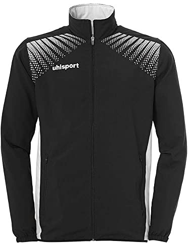 Uhlsport Men Goal Presentation Jacket Men's Jacket - Black/White, XL