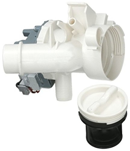 SPARES2GO Pompe de vidange complète + boîtier de filtre pour machine à laver Candy - Liste de compatibilité F