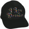 Fan-O-Menal Baseballcap mit Einstickung - I Love Dresden - 69268 schwarz
