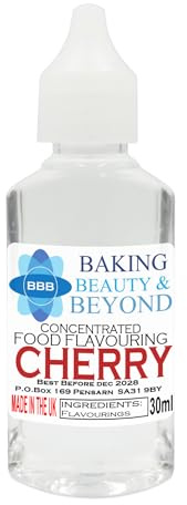 Baking Beauty and Beyond Concentrated Food Flavouring - Cherry (30ml)