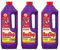DESTOP Abflussreiniger Express, 1 l, 3 Stück
