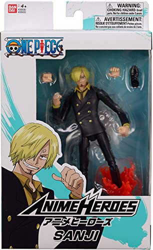 Bandai – Anime Heroes – One Piece – Anime Heroes Figur 17 cm – Sanji – 36933