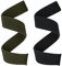 YOOSIDE Cinturino orologio in nylon con gancio e anello per Garmin Fenix 6X / Fenix 5X / Enduro, 26mm Polsino sportivo ultraleggero ad asciugatura rapida per Fenix 6X Pro/Sapphire,Fenix 3 (Nero Verde)