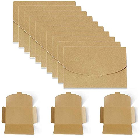 30 Stück Vintage Für Grußkarten, Kraft Papier Brief, Kuverts Braun, Vintage Kraftpapier Kuvert, Kraftpapier Umschläge, für Grußkarten Weihnachten Valentinstag Geschenkkarten(16 * 10.5cm)