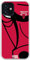 Personalaizer Schutzhülle für iPhone 12 Mini, Basketball-Design, NBA Chicago Bulls, Silikonhülle, flexibel, transparent