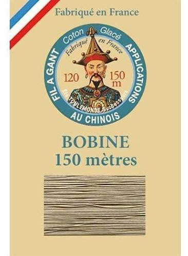 Sajou Bobine de Fil à Gant - Patchwork et Appliqué Au Chinois - Fabriqué en France - Coloris 302 : Lin