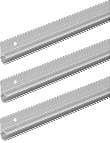 3 rieles de refuerzo de 90°, de aluminio, 100 x 2,7 cm, para tienda de campaña, caravana, camping