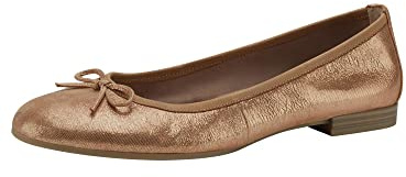 Tamaris Femme 1-1-22116-20 Ballerines, Métallique Copper, 37 EU